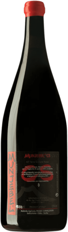 178,95 € Spedizione Gratuita | Vino Rosso Frank Cornelissen Munjebel 9CS I.G.T. Terre Siciliane Sicilia Italia Nerello Eco — Biologico Bottiglia Magnum 1,5 L