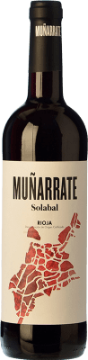 8,95 € Envio grátis | Vinho tinto Solabal Muñarrate D.O.Ca. Rioja Espanha Garrafa 75 cl