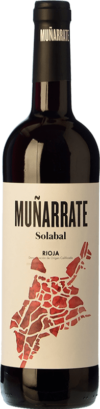 7,95 € Kostenloser Versand | Rotwein Solabal Muñarrate D.O.Ca. Rioja Spanien Flasche 75 cl