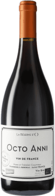 73,95 € Бесплатная доставка | Красное вино Marie et Frédéric Chauffray Octo Anni A.O.C. Côtes du Roussillon Лангедок-Руссильон Франция Grenache бутылка 75 cl