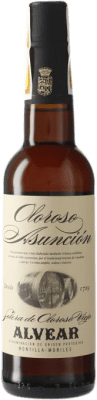 17,95 € Kostenloser Versand | Verstärkter Wein Alvear Oloroso Asunción D.O. Montilla-Moriles Spanien Halbe Flasche 37 cl
