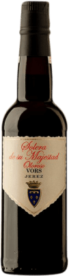 134,95 € Free Shipping | Fortified wine Valdespino Oloroso Solera de su Majestad V.O.R.S. Very Old Rare Sherry D.O. Jerez-Xérès-Sherry Andalusia Spain Palomino Fino Half Bottle 37 cl