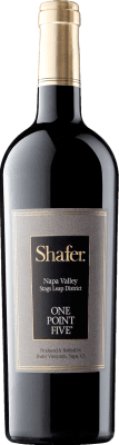 174,95 € Бесплатная доставка | Красное вино Shafer One Point Five I.G. Napa Valley Калифорния Соединенные Штаты Cabernet Sauvignon — Каберне Совиньон 75 cl