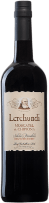 9,95 € Kostenloser Versand | Süßer Wein Caballero Padre Lerchundi de Chipiona D.O. Jerez-Xérès-Sherry Andalusien Spanien Muscat Flasche 75 cl