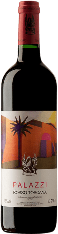 258,95 € Kostenloser Versand | Rotwein Tenuta di Trinoro Palazzi I.G.T. Toscana Italien Merlot Flasche 75 cl