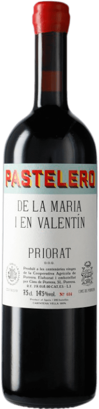 106,95 € Бесплатная доставка | Красное вино Finques Cims de Porrera Pastelero de la Maria i en Valentín D.O.Ca. Priorat Каталония Испания Grenache, Carignan бутылка 75 cl