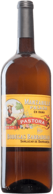 49,95 € Free Shipping | Fortified wine Barbadillo Pastora Pasada en Rama D.O. Manzanilla-Sanlúcar de Barrameda Sanlucar de Barrameda Spain Palomino Fino Magnum Bottle 1,5 L