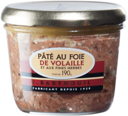 6,95 € Kostenloser Versand | Foie und Pasteten J. Barthouil Pâté au Foie de Volaille Frankreich