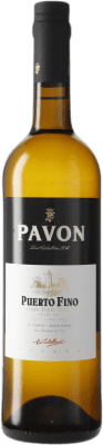 10,95 € Free Shipping | Fortified wine Caballero Pavón Puerto Fino D.O. Jerez-Xérès-Sherry Andalusia Spain Palomino Fino Bottle 75 cl