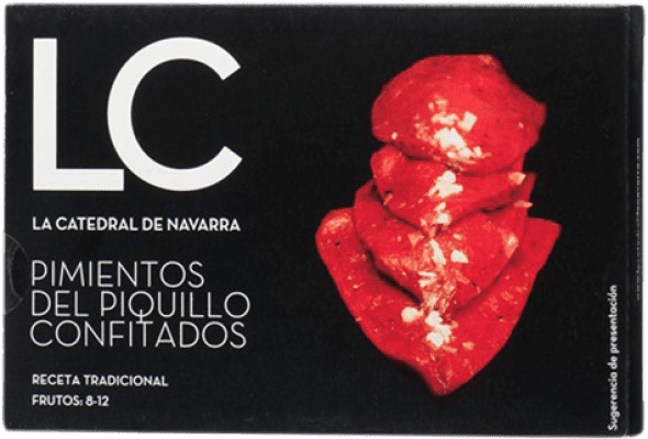 13,95 € Free Shipping | Vegetable Preserves La Catedral Pimientos del Piquillo Confitados Spain