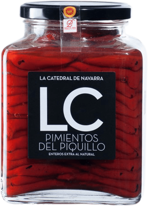 22,95 € Envio grátis | Conservas Vegetales La Catedral Pimientos del Piquillo Espanha