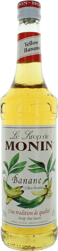 14,95 € Envio grátis | Xarope para Cocktail Monin França 70 cl Banana Sem Álcool
