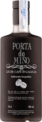 19,95 € Envio grátis | Licores Terras Gauda Porta do Miño Orujo de Café Galiza Espanha Garrafa 70 cl