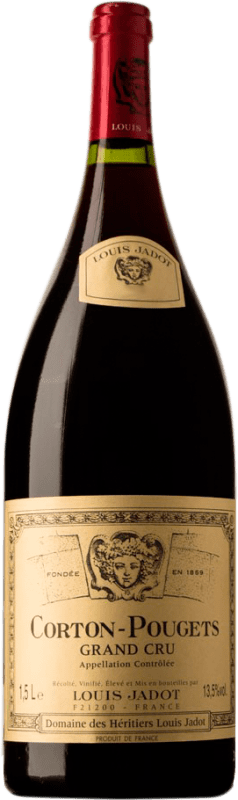 313,95 € Envio grátis | Vinho Tinto Louis Jadot Pougets Grand Cru A.O.C. Corton Borgonha França Chardonnay Garrafa Magnum 1,5 L