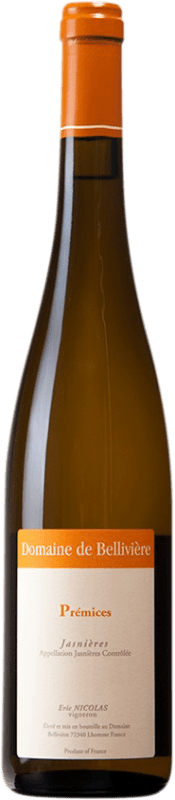 17,95 € Envío gratis | Vino blanco Bellivière Prémices Sec Loire Francia Chenin Blanco Botella 75 cl