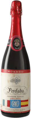 166,95 € Envío gratis | Espumoso rosado Perelada & Chivite Presidente Fanfani D.O. Cava España Botella 75 cl