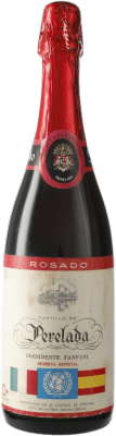 153,95 € Kostenloser Versand | Rosé Sekt Perelada Presidente Fanfani D.O. Cava Spanien Flasche 75 cl