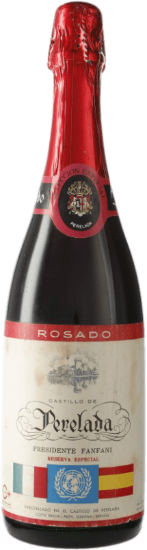 166,95 € Envoi gratuit | Rosé mousseux Perelada Presidente Fanfani D.O. Cava Espagne Bouteille 75 cl