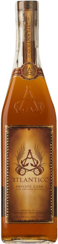 38,95 € 免费送货 | 朗姆酒 Atlántico Private Cask 多明尼加共和国 瓶子 70 cl