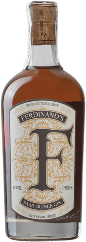 49,95 € 免费送货 | 金酒 Gin Ferdinand's Saar Quince 德国 中瓶装 50 cl