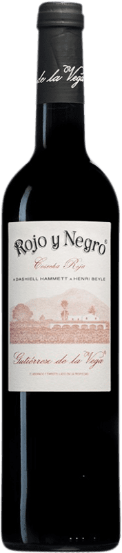 14,95 € Envoi gratuit | Vin Rouge Gutiérrez de la Vega Rojo y Negro D.O. Alicante Espagne Moscato — Muscat Bouteille 75 cl