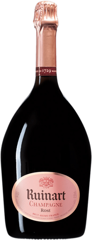244,95 € 送料無料 | ロゼスパークリングワイン Ruinart Rosé Brut A.O.C. Champagne シャンパン フランス Pinot Black, Chardonnay マグナムボトル 1,5 L