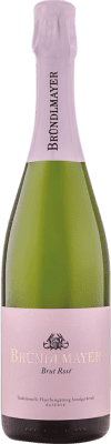 34,95 € 免费送货 | 玫瑰气泡酒 Bründlmayer Rosé 香槟 I.G. Kamptal 坎普谷 奥地利 Pinot Black, Zweigelt, Saint Laurent 瓶子 75 cl