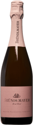 43,95 € Envío gratis | Espumoso rosado Bründlmayer Rosé Brut I.G. Kamptal Kamptal Austria Pinot Negro, Zweigelt, Saint Laurent Botella 75 cl