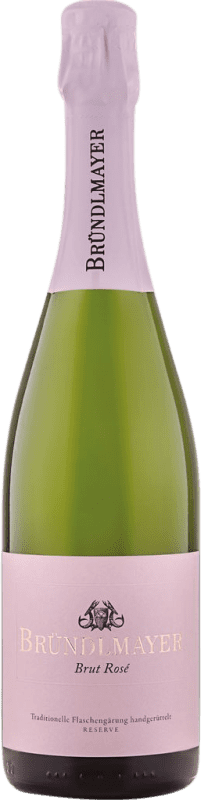 41,95 € Free Shipping | Rosé sparkling Bründlmayer Rosé Brut I.G. Kamptal Kamptal Austria Pinot Black, Zweigelt, Saint Laurent Bottle 75 cl