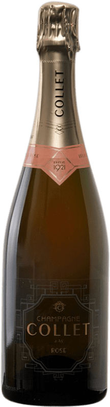 31,95 € Envoi gratuit | Vin Mousseux Rosé Mas Collet Rosé A.O.C. Champagne Champagne France Pinot Noir, Chardonnay, Pinot Meunier Bouteille 75 cl