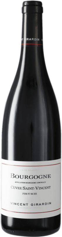56,95 € Envío gratis | Vino Tinto Vincent Girardin Saint Vincent Cuvée A.O.C. Bourgogne Borgoña Francia 75 cl