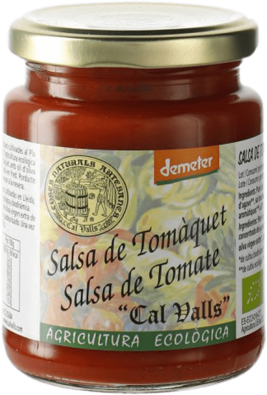 2,95 € Envio grátis | Salsas y Cremas Cal Valls Salsa de Tomate Espanha