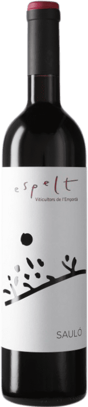 9,95 € Spedizione Gratuita | Vino rosso Espelt Sauló Negre D.O. Empordà Catalogna Spagna Bottiglia 75 cl
