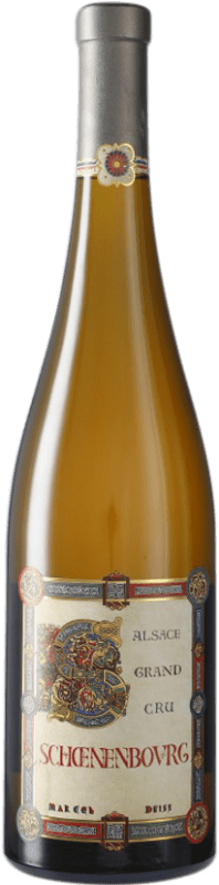 128,95 € Kostenloser Versand | Weißwein Marcel Deiss Schoenenbourg A.O.C. Alsace Grand Cru Elsass Frankreich Riesling Flasche 75 cl