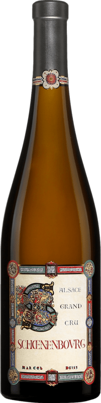 121,95 € Envío gratis | Vino Blanco Marcel Deiss Schoenenbourg Grand Cru A.O.C. Alsace Alsace Francia Riesling Botella 75 cl