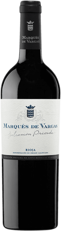 54,95 € Envío gratis | Vino Tinto Marqués de Vargas Selección, Colección Privada D.O.Ca. Rioja España 75 cl