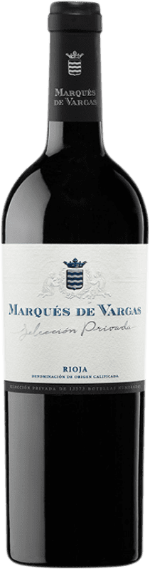 74,95 € Envío gratis | Vino tinto Marqués de Vargas Selección Privada D.O.Ca. Rioja España Botella 75 cl
