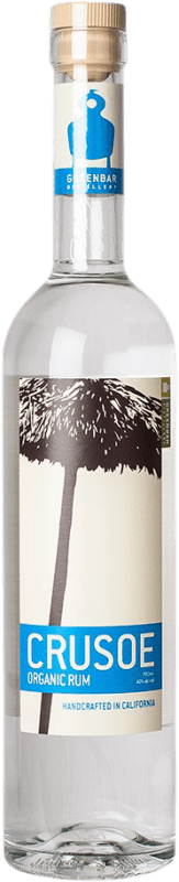37,95 € Spedizione Gratuita | Rum Crusoe Treasure Silver — Edizione Argento stati Uniti Bottiglia 70 cl