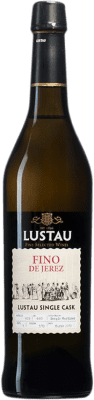 33,95 € 免费送货 | 强化酒 Lustau Single Cask Fino de Jerez D.O. Jerez-Xérès-Sherry 安达卢西亚 西班牙 Palomino Fino 瓶子 Medium 50 cl