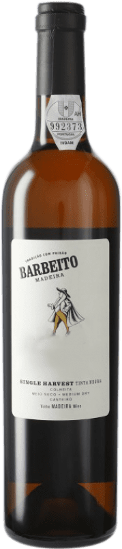 23,95 € Бесплатная доставка | Красное вино Barbeito Single Harvest Medium Dry I.G. Madeira мадера Португалия Verdello, Tinta Negra бутылка Medium 50 cl