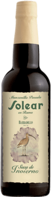 19,95 € Free Shipping | Fortified wine Barbadillo Solear en Rama Saca de Invierno D.O. Manzanilla-Sanlúcar de Barrameda Sanlucar de Barrameda Spain Palomino Fino Half Bottle 37 cl