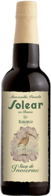 24,95 € Envoi gratuit | Vin fortifié Barbadillo Solear en Rama Saca de Invierno D.O. Manzanilla-Sanlúcar de Barrameda Sanlúcar de Barrameda Espagne Palomino Fino Demi- Bouteille 37 cl