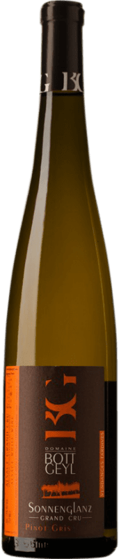 39,95 € 免费送货 | 白酒 Bott-Geyl Sonnenglanz V. Tardives A.O.C. Alsace 阿尔萨斯 法国 Pinot Grey 瓶子 75 cl