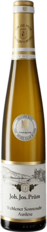 699,95 € Spedizione Gratuita | Vino bianco Joh. Jos. Prum Sonnenuhr Spätlese Lange Goldkapsel Q.b.A. Mosel Germania Riesling Mezza Bottiglia 37 cl