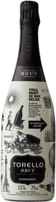 25,95 € Envio grátis | Espumante Branco Torelló Brut — Bruto Edição Limitada Reserva Corpinnat Catalunha Espanha Macabeo, Xarel·lo, Parellada 75 cl