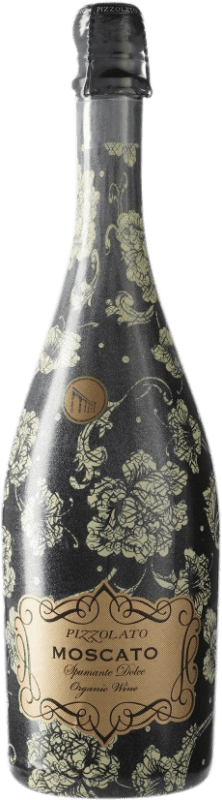 15,95 € Бесплатная доставка | Белое игристое вино Cantina Pizzolato I.G.T. Treviso Treviso Италия Moscato — Мускат Eco — Эко Био Органический 75 cl