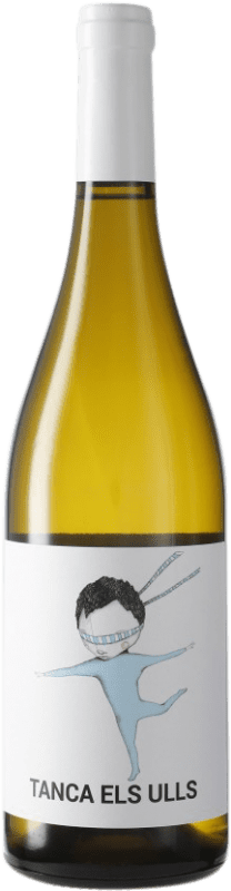 16,95 € Envio grátis | Vinho branco Cesc Tanca els Ulls D.O. Tarragona Catalunha Espanha Malvasía Garrafa 75 cl