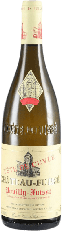 28,95 € Envio grátis | Vinho branco Château Fuissé Tête de Cru A.O.C. Pouilly-Fuissé Borgonha França Chardonnay Garrafa 75 cl