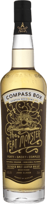 78,95 € 送料無料 | ウイスキーシングルモルト Compass Box The Peat Monster スコットランド イギリス ボトル 70 cl