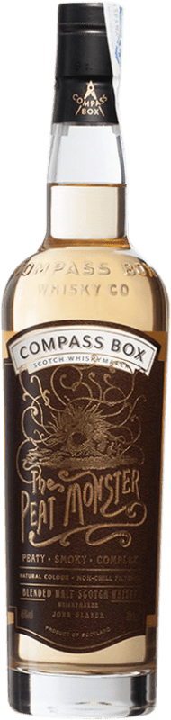 74,95 € Бесплатная доставка | Виски из одного солода Compass Box The Peat Monster Шотландия Объединенное Королевство бутылка 70 cl